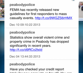 My Police Department Phone App